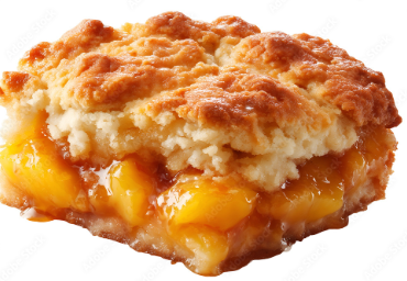 Peach Cobbler by the Slice